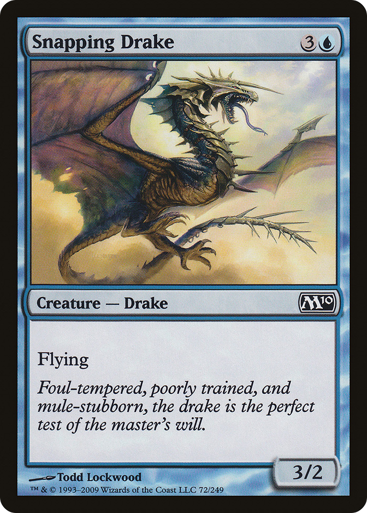 Snapping Drake [Magic 2010]-1