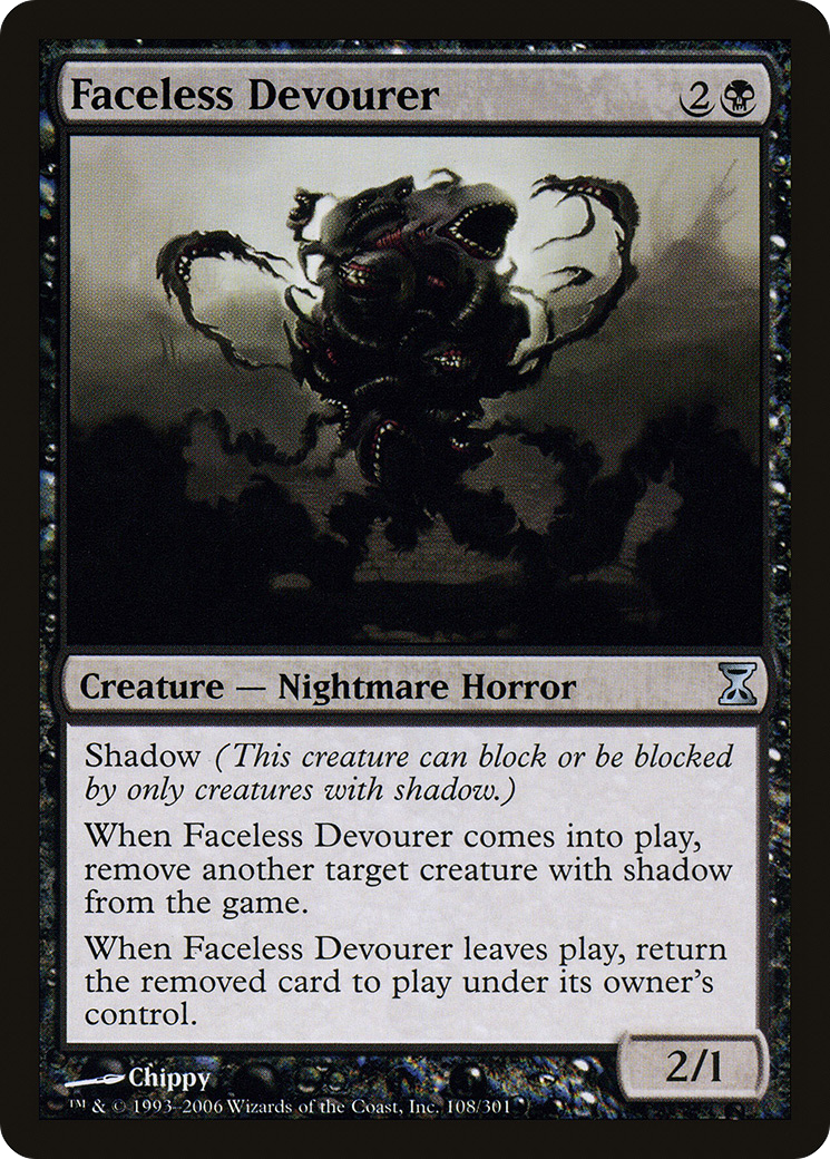 Faceless Devourer [Time Spiral]-1