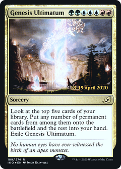 Genesis Ultimatum [Ikoria: Lair of Behemoths Prerelease Promos]-1