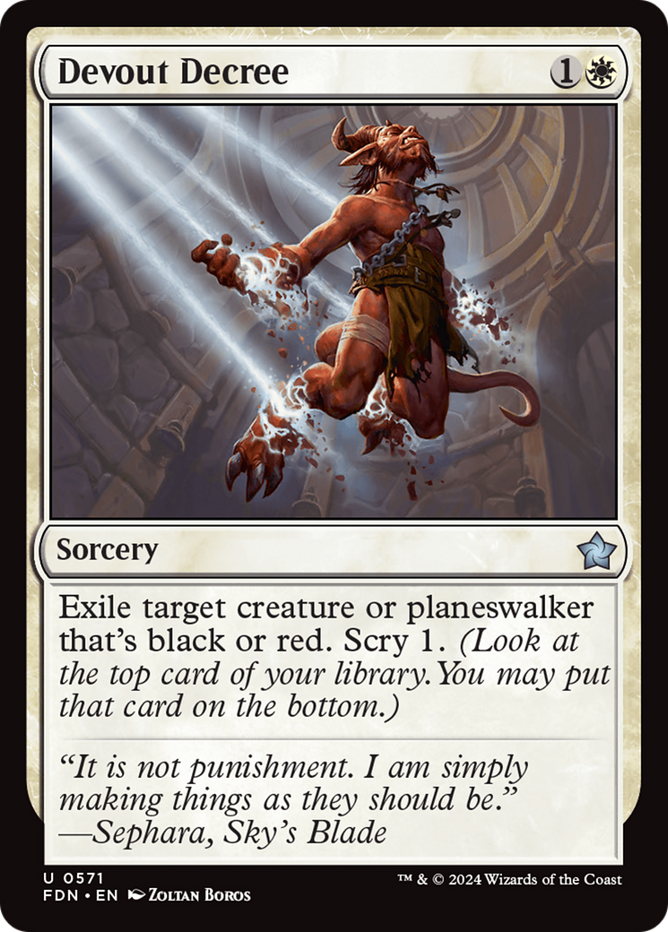Devout Decree [Foundations]-1