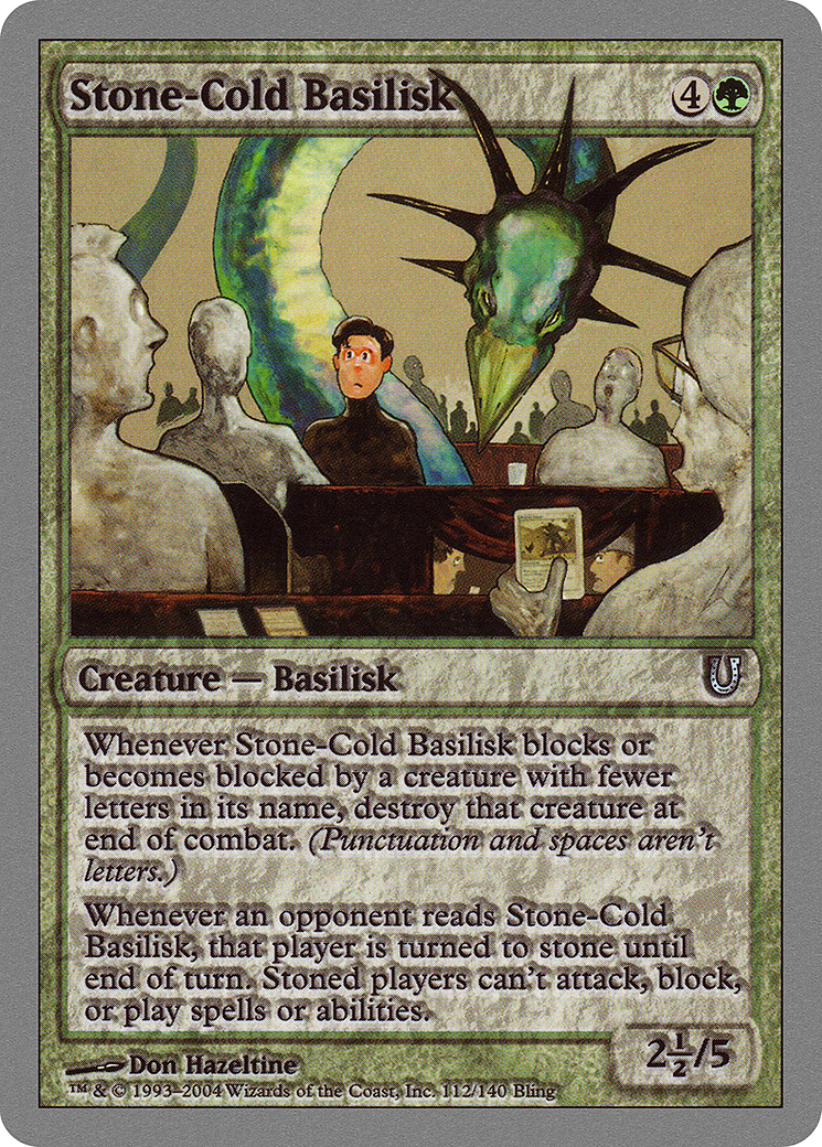 Stone-Cold Basilisk [Unhinged]-1
