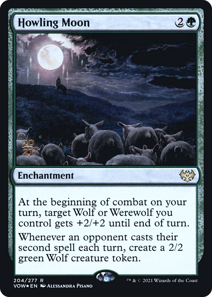 Howling Moon [Innistrad: Crimson Vow Prerelease Promos]-1