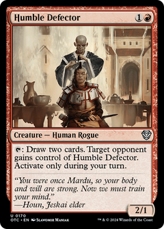 Humble Defector [Outlaws of Thunder Junction Commander]-1