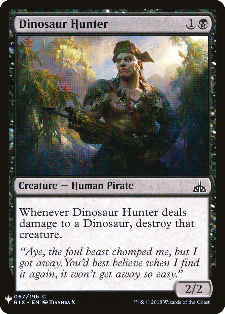 Dinosaur Hunter [Mystery Booster]-1