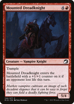 Mounted Dreadknight [Innistrad: Midnight Hunt]-1
