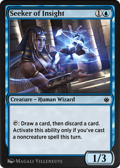 Seeker of Insight (AKR-076) - Amonkhet Remastered-1