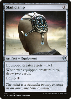 Skullclamp [Commander Legends: Battle for Baldur's Gate]-1