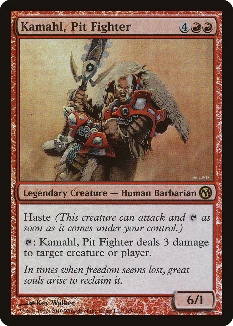 Kamahl, Pit Fighter [Duels of the Planeswalkers]-1