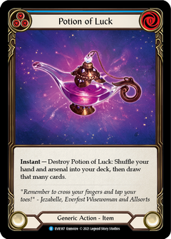 Potion of Luck [EVR187] (Everfest)  1st Edition Cold Foil-2