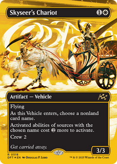 Skyseer's Chariot (Borderless) (First-Place Foil) [Aetherdrift]-1