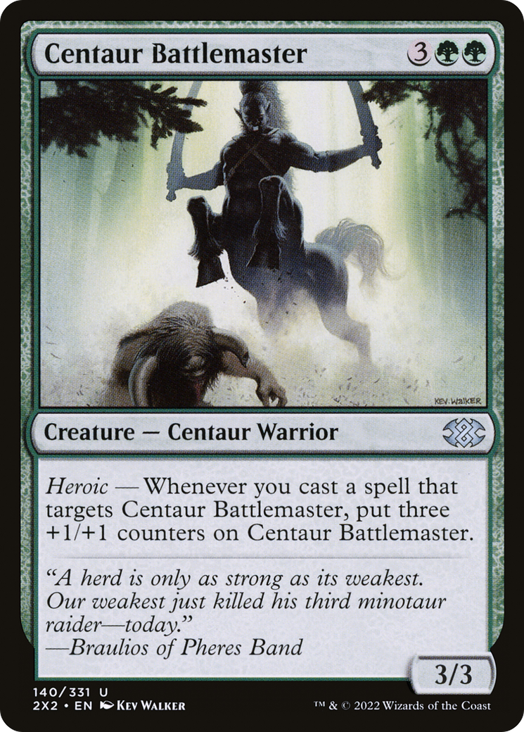 Centaur Battlemaster [Double Masters 2022]-1