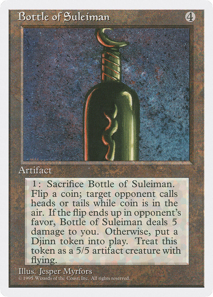 Bottle of Suleiman [Fourth Edition]-1