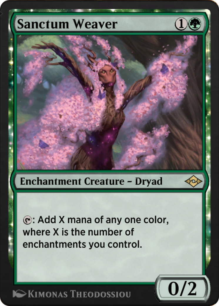 Sanctum Weaver (J21-627) - Jumpstart: Historic Horizons: (enchantment)-1