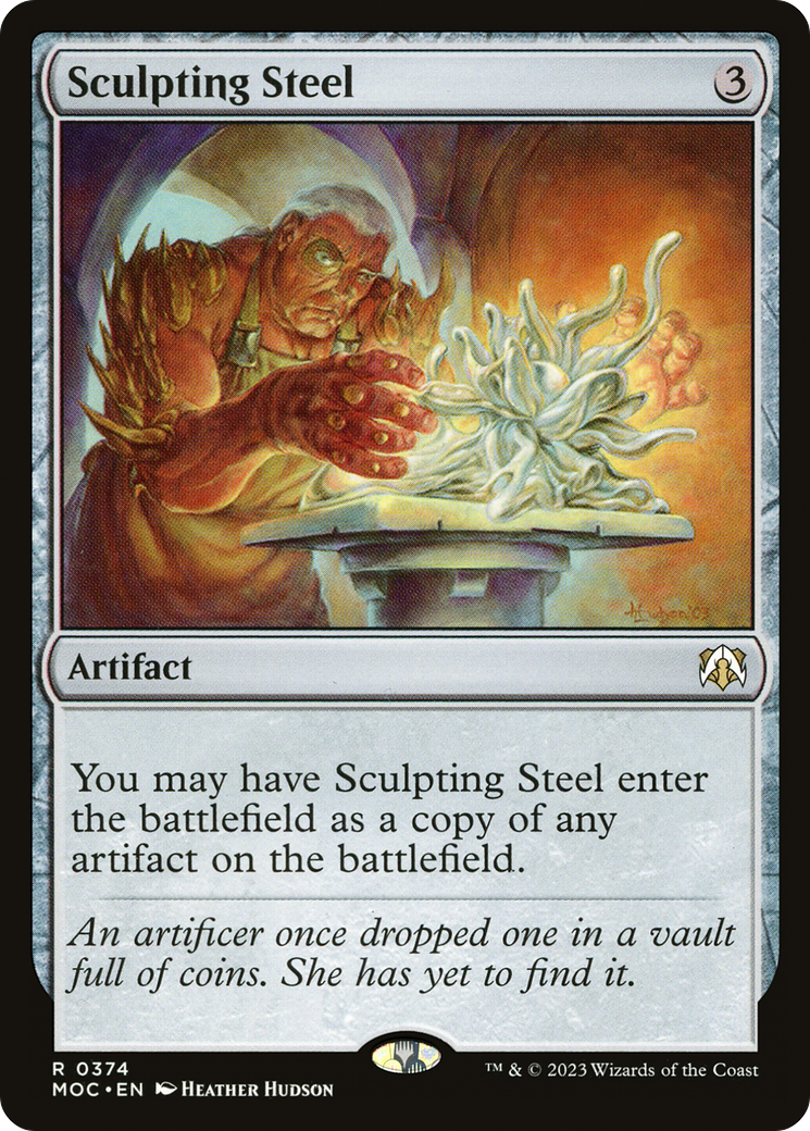 Sculpting Steel [March of the Machine Commander]-1