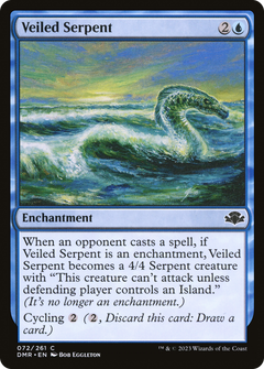 Veiled Serpent (DMR-072) - Dominaria Remastered-1