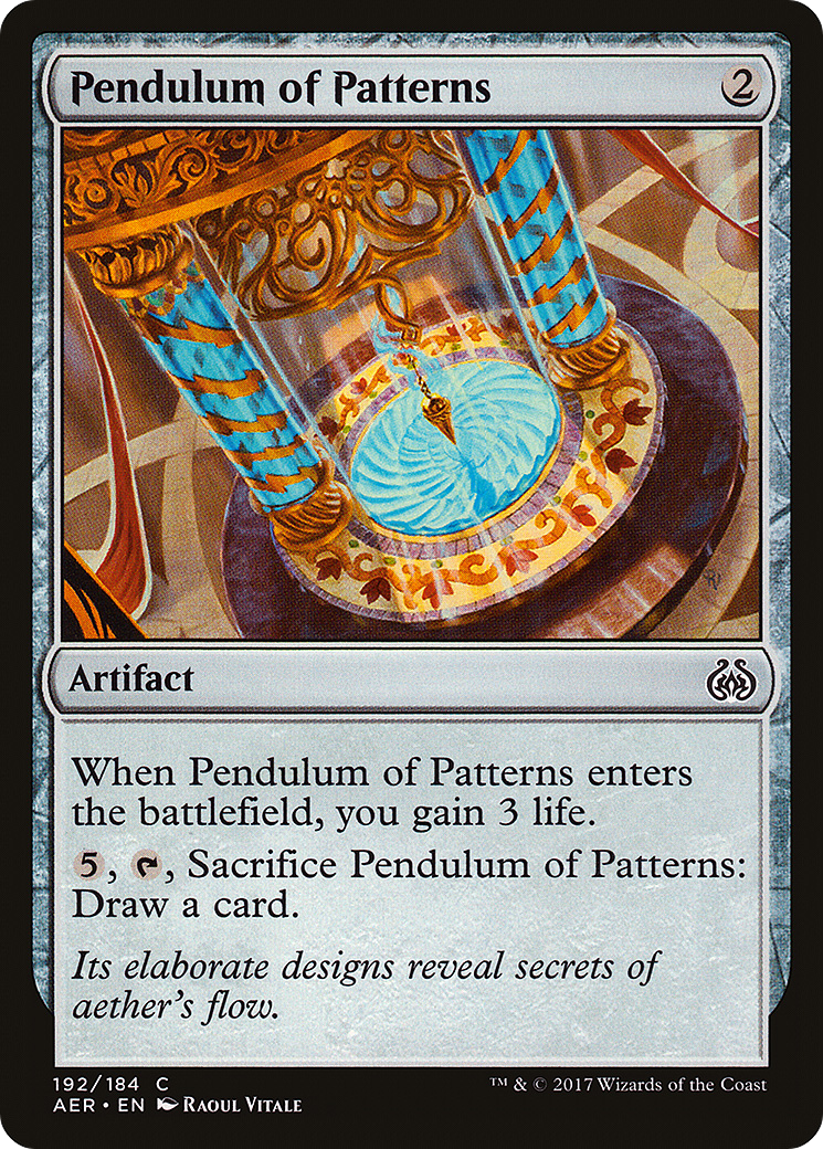 Pendulum of Patterns [Aether Revolt]-1