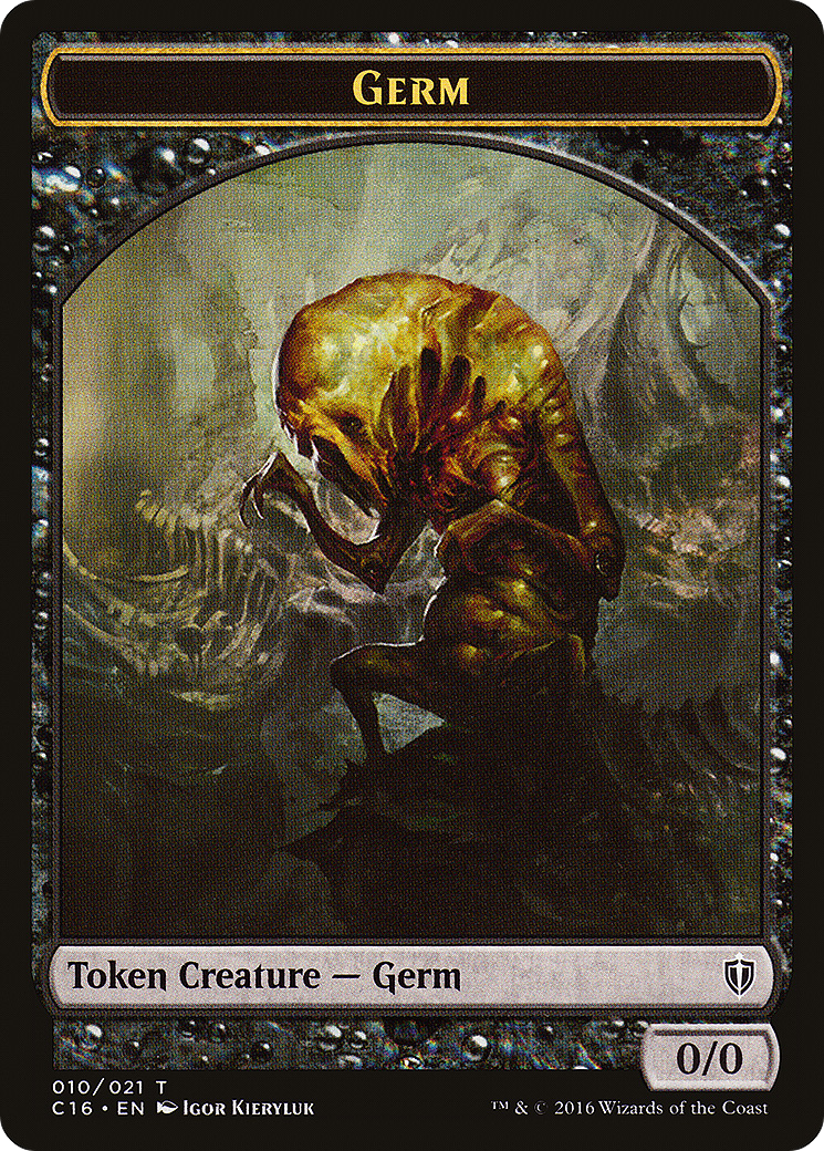 Germ // Spirit (006) Double-Sided Token [Commander 2016 Tokens]-3
