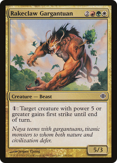 Rakeclaw Gargantuan [Shards of Alara]-1