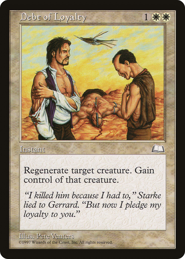 Debt of Loyalty [Weatherlight]-1