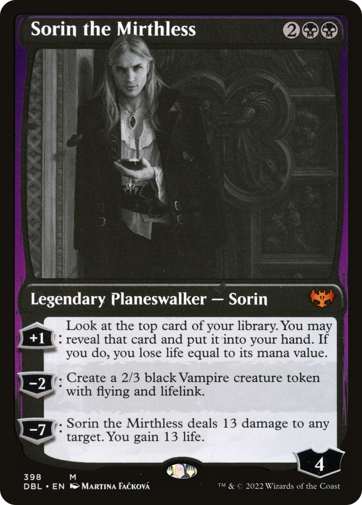 Sorin the Mirthless [Innistrad: Double Feature]-1
