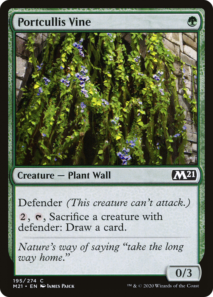 Portcullis Vine [Core Set 2021]-1