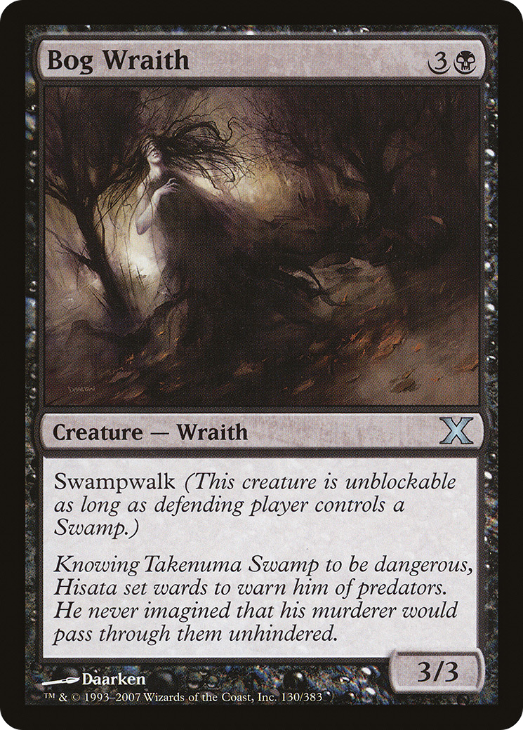 Bog Wraith (10E-130) - Tenth Edition-1