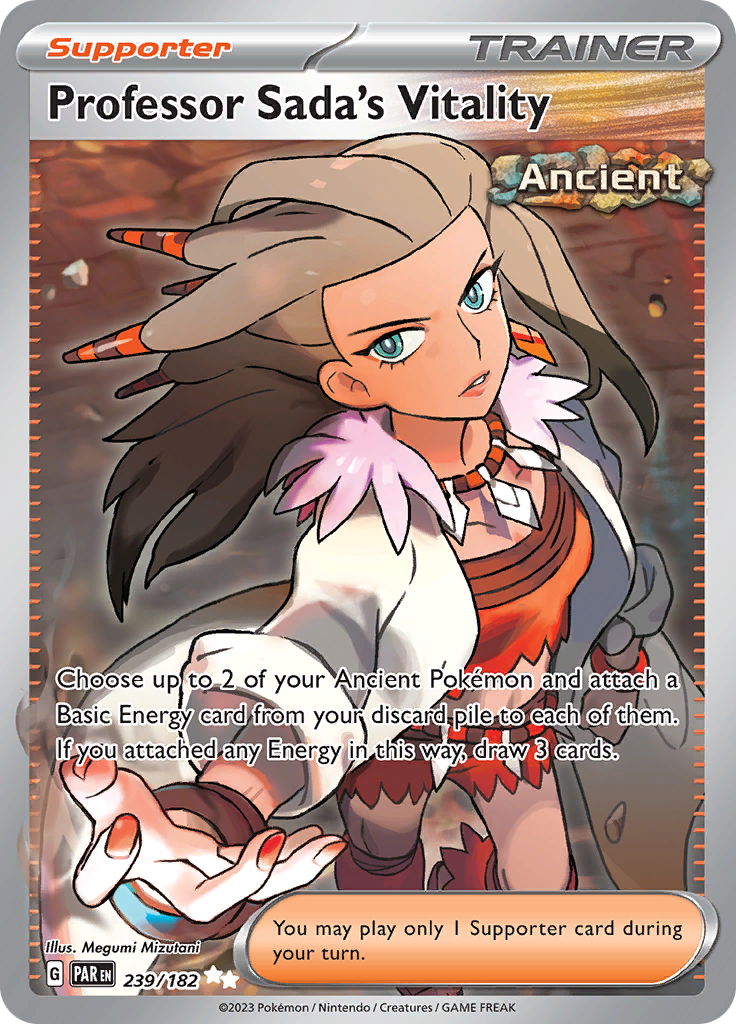 Professor Sada's Vitality (239/182) [Scarlet & Violet: Paradox Rift]-1