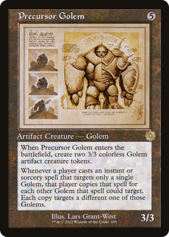 Precursor Golem (Retro Schematic) [The Brothers' War Retro Artifacts]-1