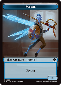 Faerie (TFDN-009) - Foundations Tokens-1