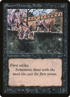 Stone-Throwing Devils (ARN-033) - Arabian Nights-1
