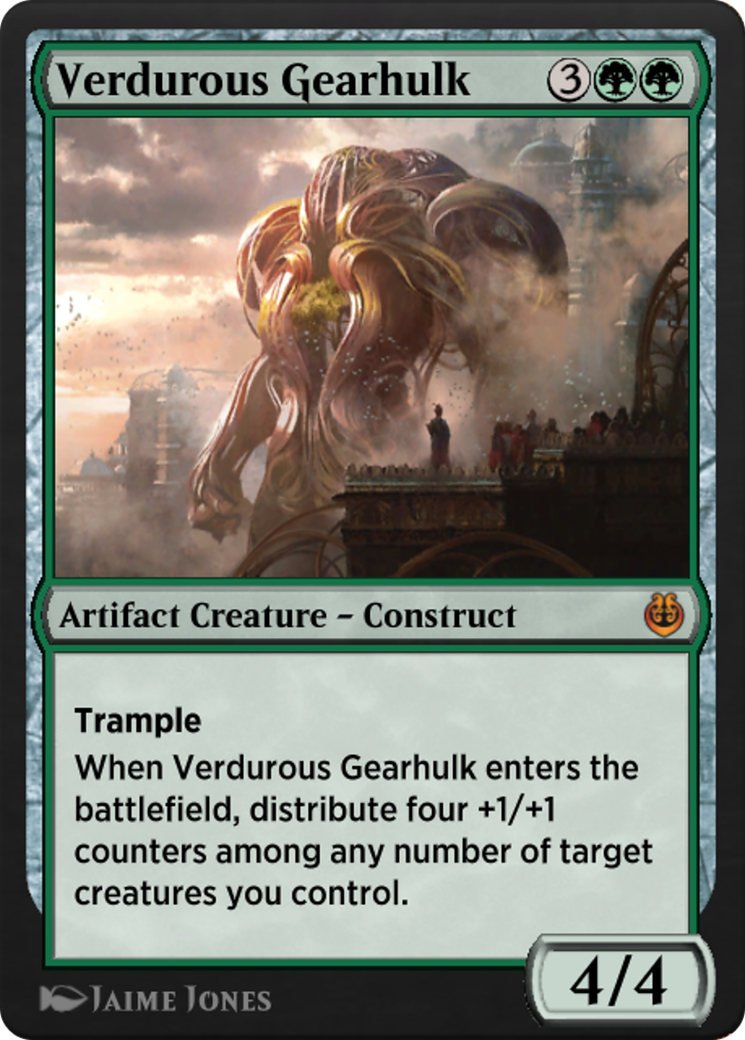 Verdurous Gearhulk (KLR-185) - Kaladesh Remastered-1