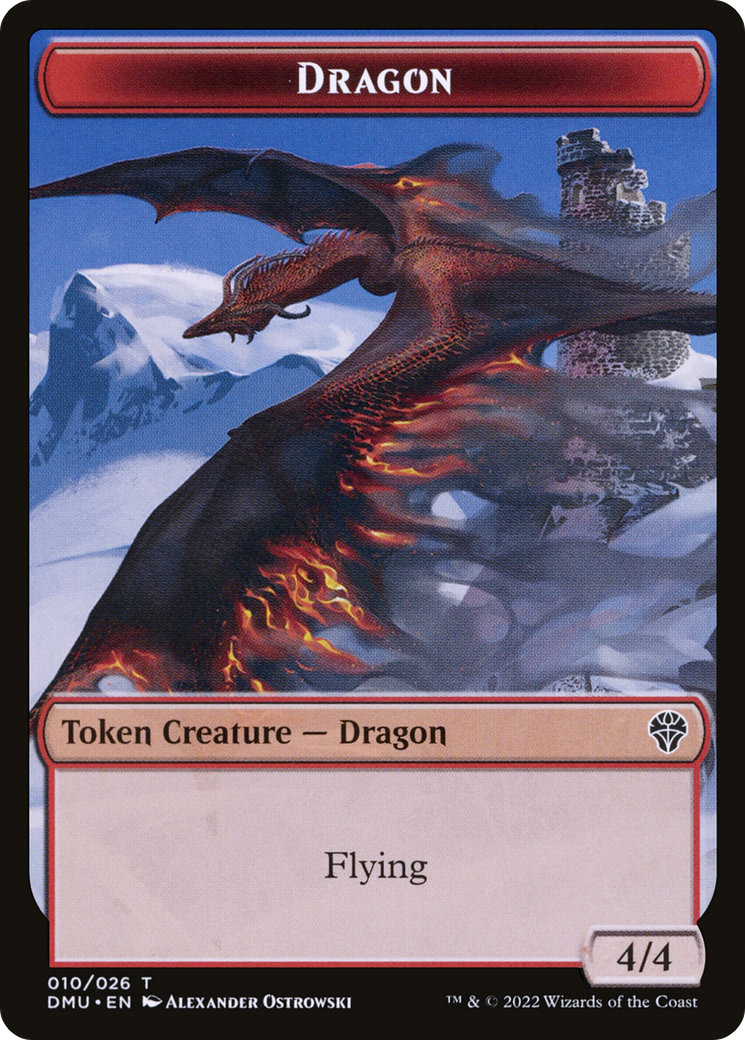 Dragon Token [Dominaria United Tokens]-1