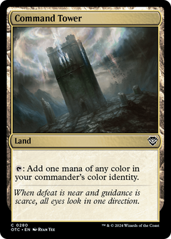 Command Tower [Outlaws of Thunder Junction Commander]-1