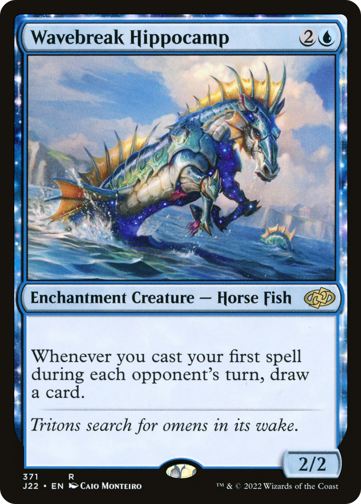 Wavebreak Hippocamp (J22-371) - Jumpstart 2022: (enchantment)-1