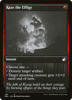 Raze the Effigy [Innistrad: Double Feature]-1