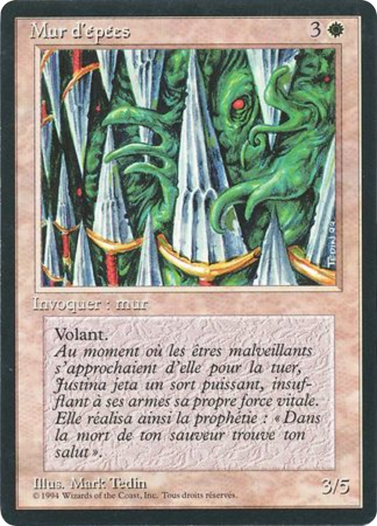 Wall of Swords (FBB-) - Foreign Black Border-1
