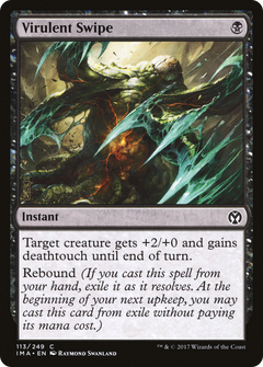 Virulent Swipe (IMA-113) - Iconic Masters Foil-1