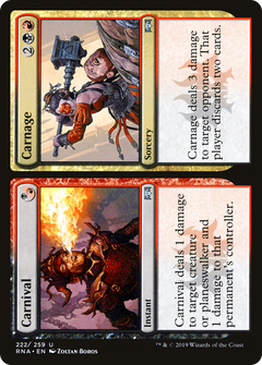 Carnival // Carnage [Ravnica Allegiance]-1
