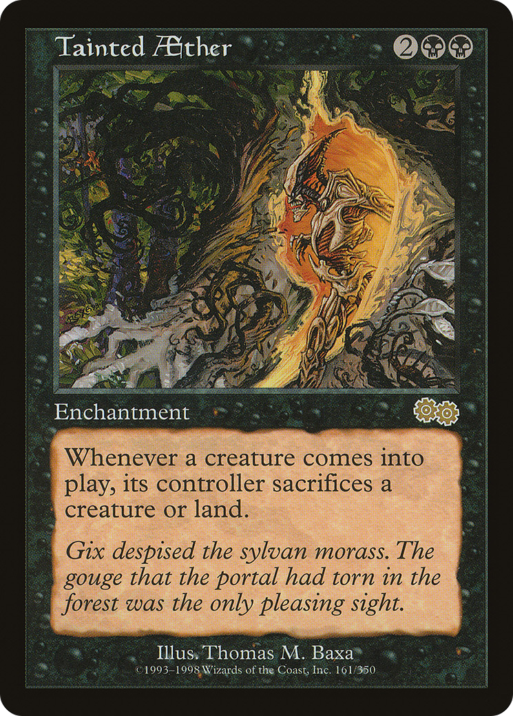 Tainted Aether [Urza's Saga]-1