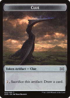 Clue (T2XM-022) - Double Masters Tokens Foil-1