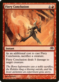 Fiery Conclusion [Planechase 2012]-1