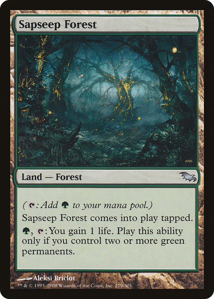 Sapseep Forest [Shadowmoor]-1