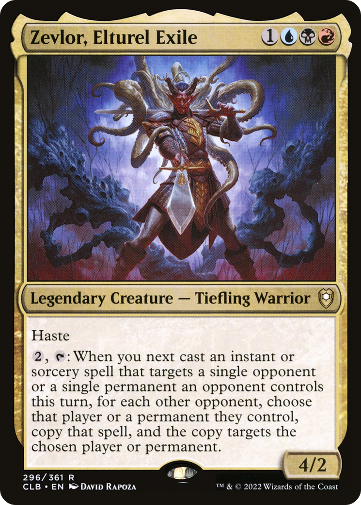 Zevlor, Elturel Exile (CLB-296) - Commander Legends: Battle for Baldur's Gate-1