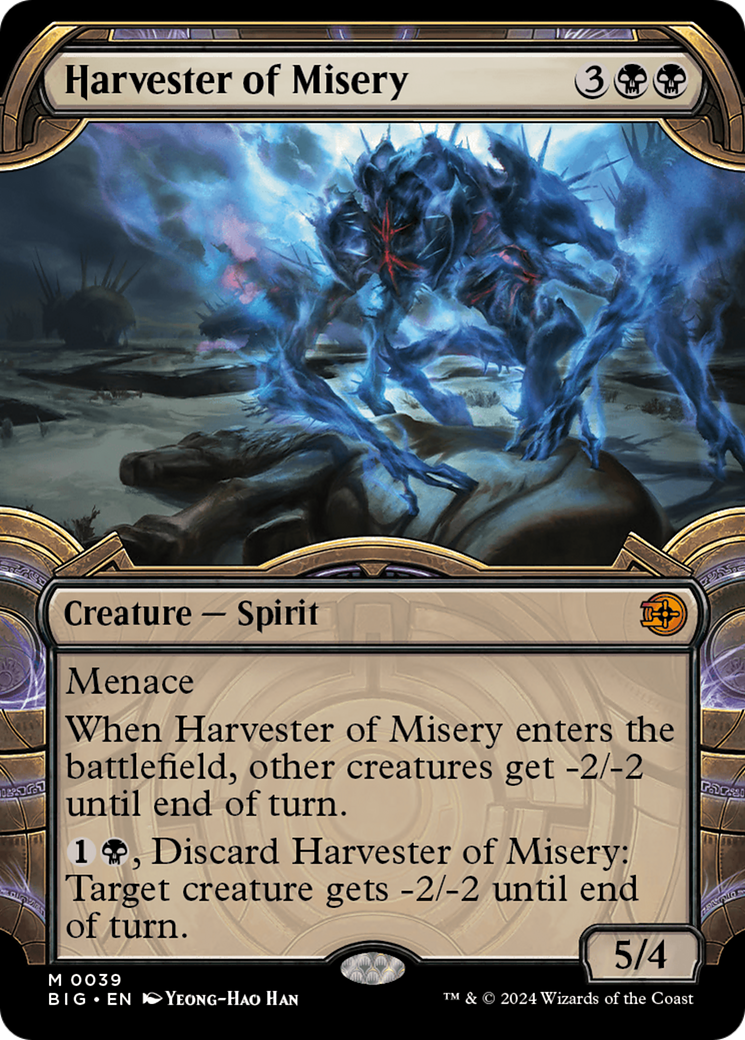 Harvester of Misery (Showcase) [Outlaws of Thunder Junction: The Big Score]-1