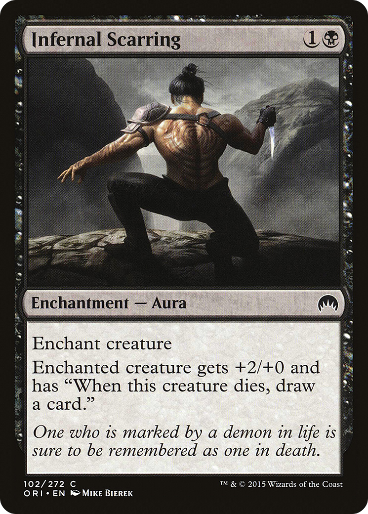 Infernal Scarring [Magic Origins]-1