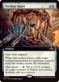 Perilous Snare (Extended Art) [Aetherdrift]-1