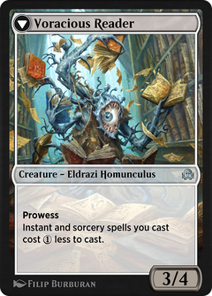 Curious Homunculus // Voracious Reader (SIR-058) - Shadows over Innistrad Remastered-2