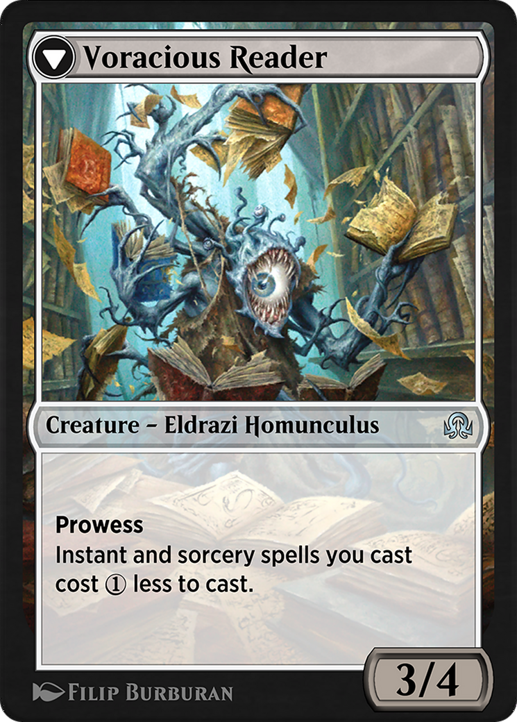 Curious Homunculus // Voracious Reader (SIR-058) - Shadows over Innistrad Remastered-2