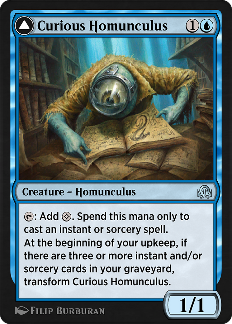 Curious Homunculus // Voracious Reader (SIR-058) - Shadows over Innistrad Remastered-3