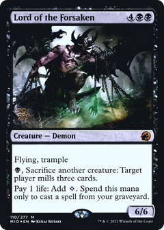 Lord of the Forsaken [Innistrad: Midnight Hunt Prerelease Promos]-1